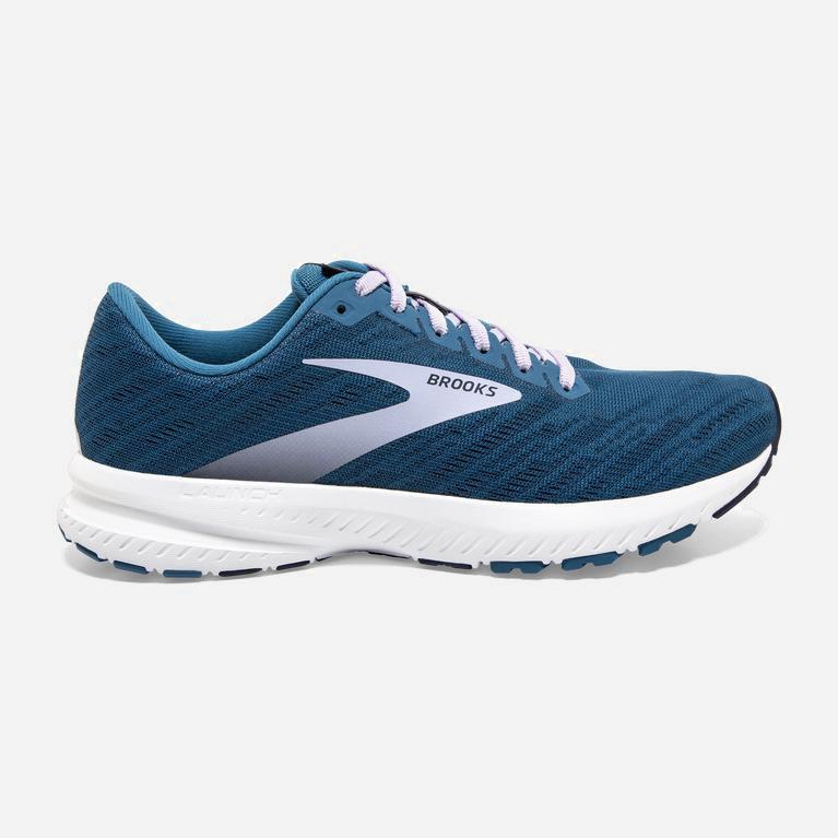 Brooks Launch 7 Womens Road Running Shoes - Peacoat/Blue/Purple - Philippines (068432CLU)